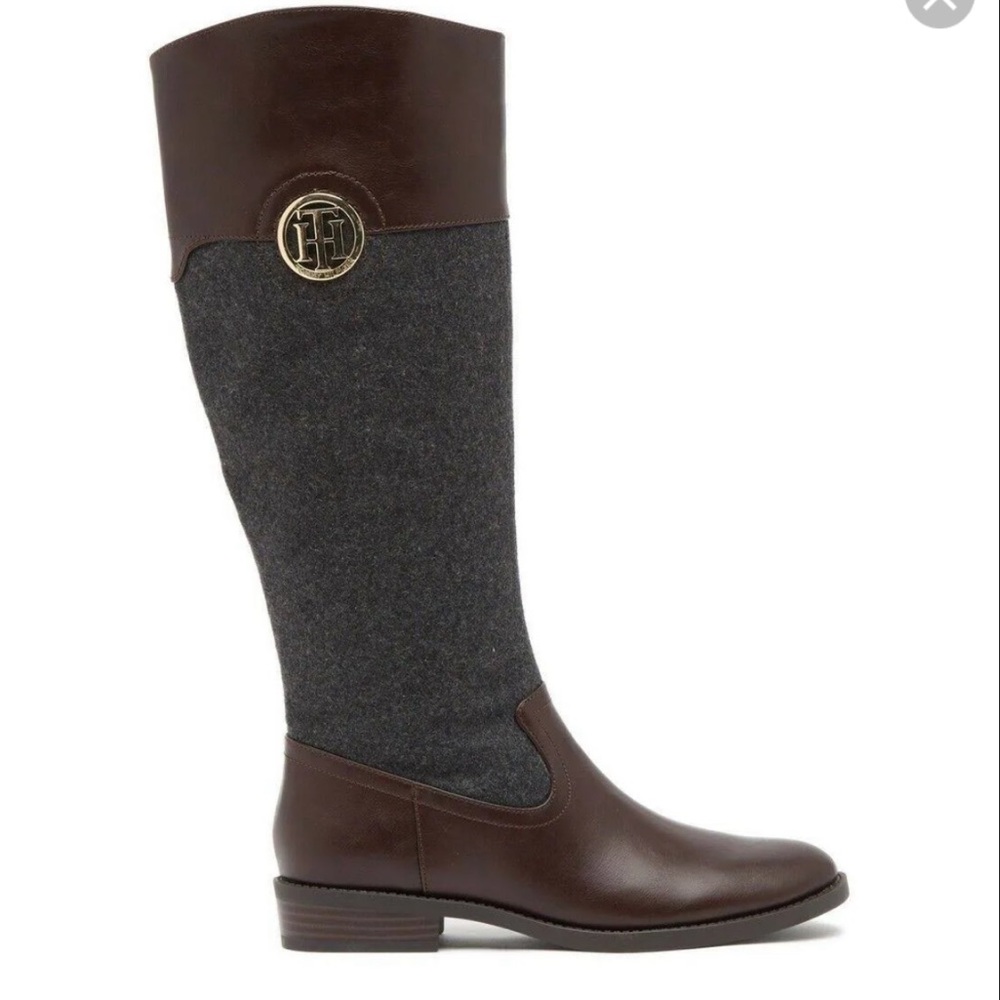 Tommy Hilfiger Women's MADELEN Equestrian Riding boots NEW